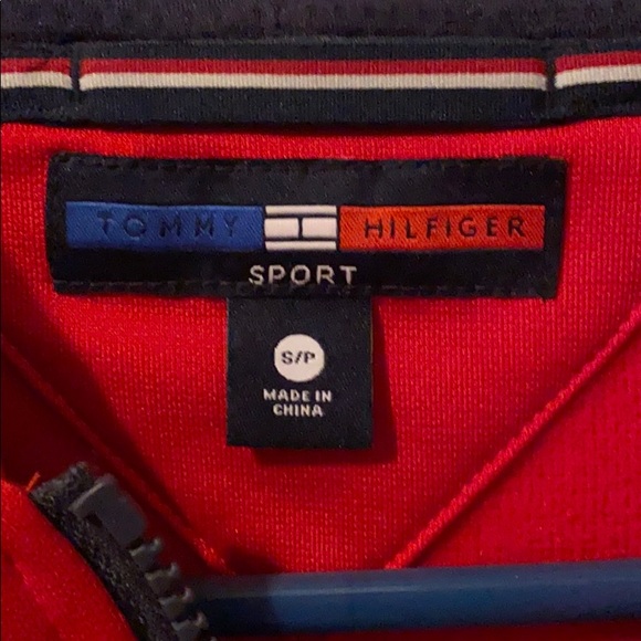 Red Tommy Hilfiger jacket - Picture 2 of 2